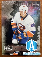 20-21 UD NHL Metal Universe Sky Box Hockey Rookie 128 Kieffer Bellows
